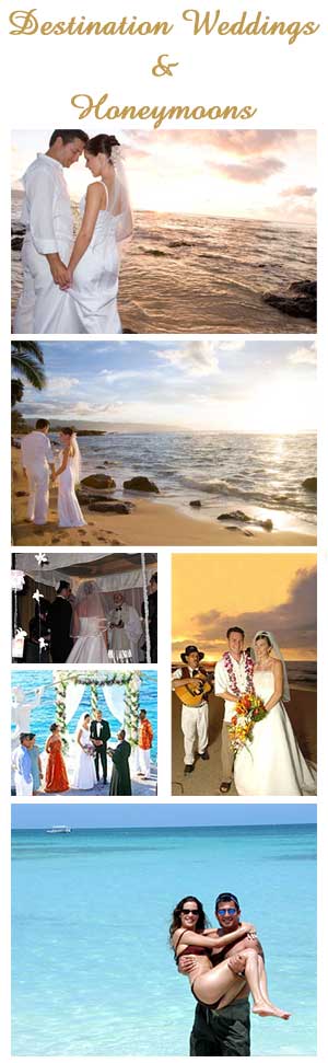 Imagine your dream wedding or honeymoon on an island cruise ship 