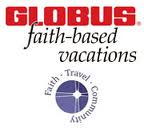 Globus Faith based logo and link to offers