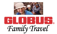 Globus Family Travel logo and link to offers
